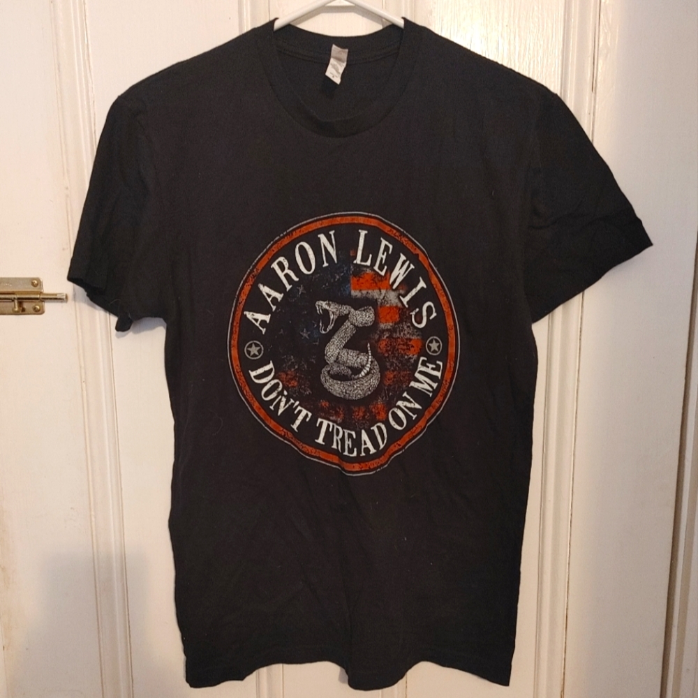 Aaron Lewis t shirt Country singer former Staind vocals and guitar Size Small